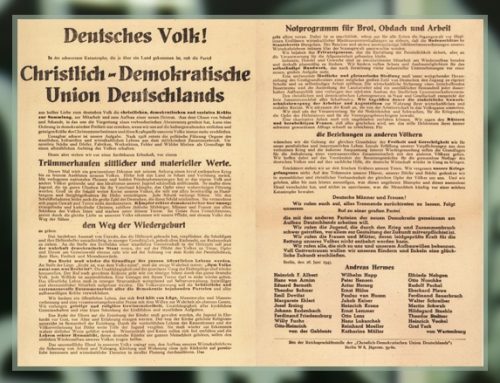 Geschichte der CDU