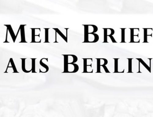 Brief aus Berlin – Ausgabe 34